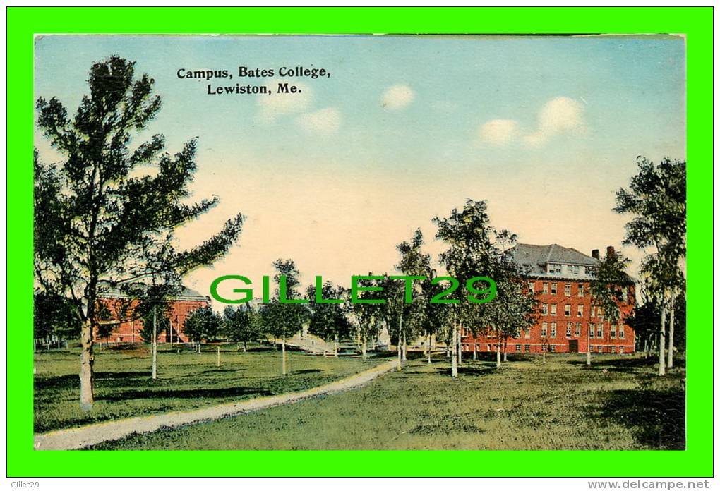 LEWISTON, MAINE - CAMPUS, BATES COLLEGE - - Lewiston