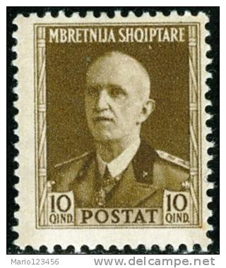ITALIA, ITALY, ITALIEN, OCCUPAZIONE ITALIANA ALBANIA, 1939, FRANCOBOLLO NUOVO (MLH*), Scott 314 - Albania