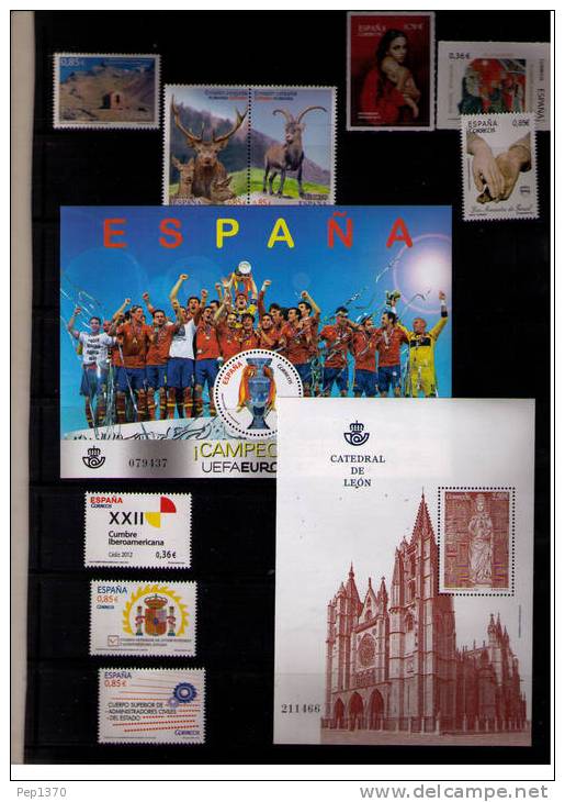 ESPAÑA 2012 - AÑO COMPLETO - Années Complètes