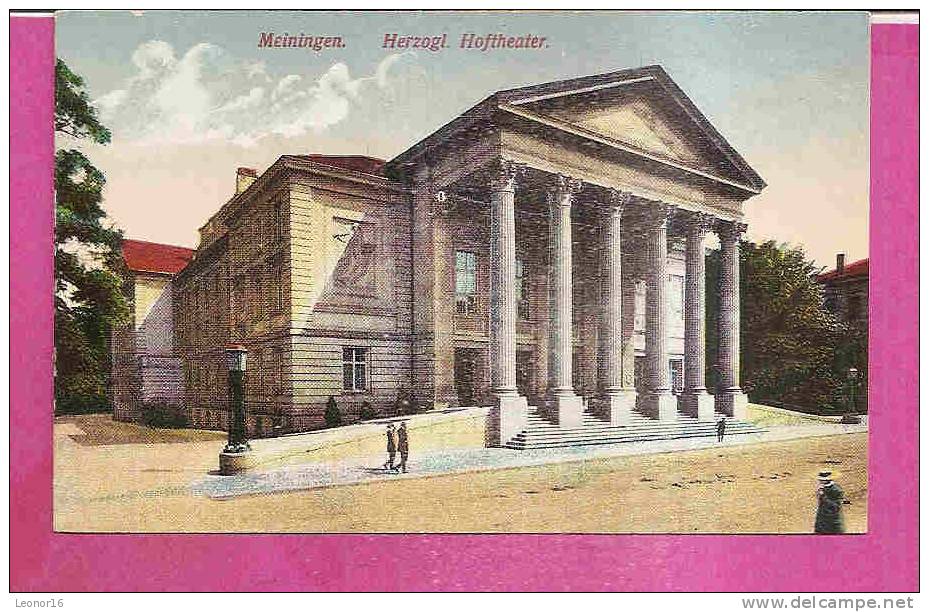 MEININGEN   -     * HERZOGLISCHES HOFTHEATER *       - Verlag :S & S  Aus LEIPZIG    N°5179 - Meiningen