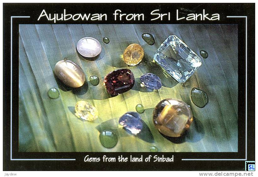 Sri Lanka Postcards, Gems From The Land Of Sinbad, Postcrossing - Sri Lanka (Ceylon)