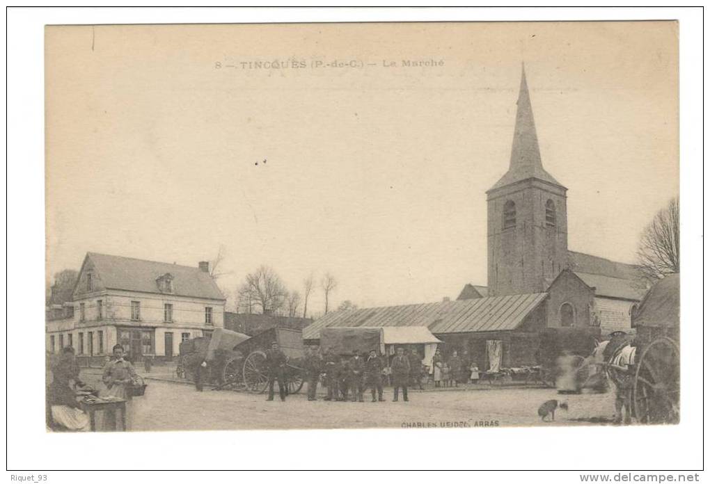 8 - TINCQUES - Le Marché - Sonstige & Ohne Zuordnung