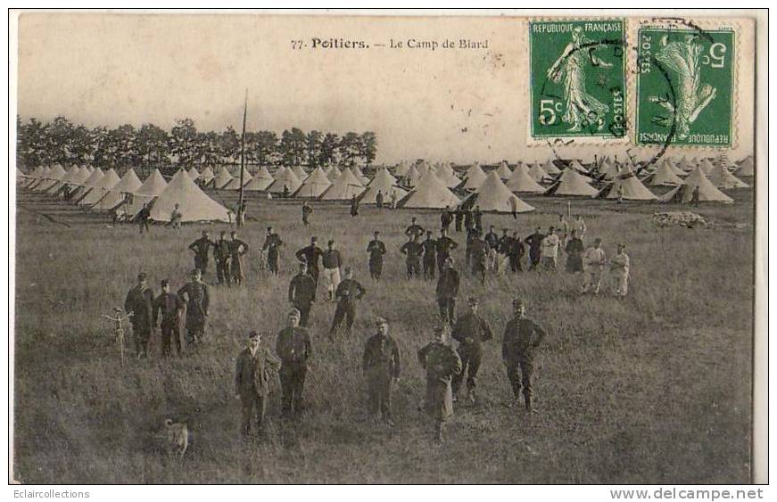 Poitiers  Le Camp De Biard - Poitiers