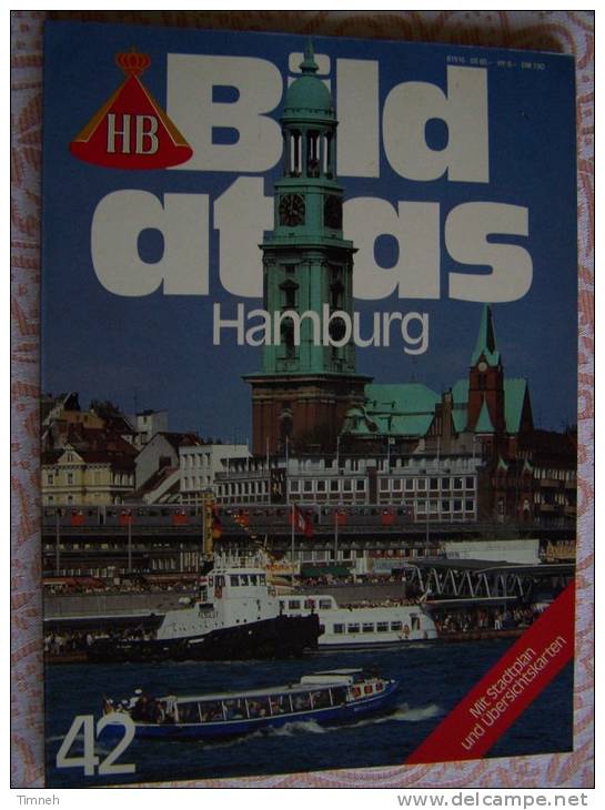 N° 42 HB BILD ATLAS - HAMBURG - Revue Touristique En Allemand - Voyage & Divertissement