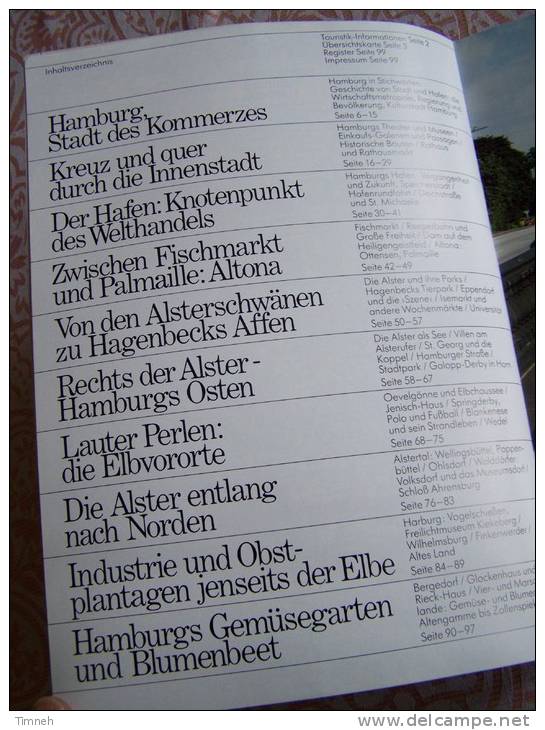 N° 42 HB BILD ATLAS - HAMBURG - Revue Touristique En Allemand - Voyage & Divertissement