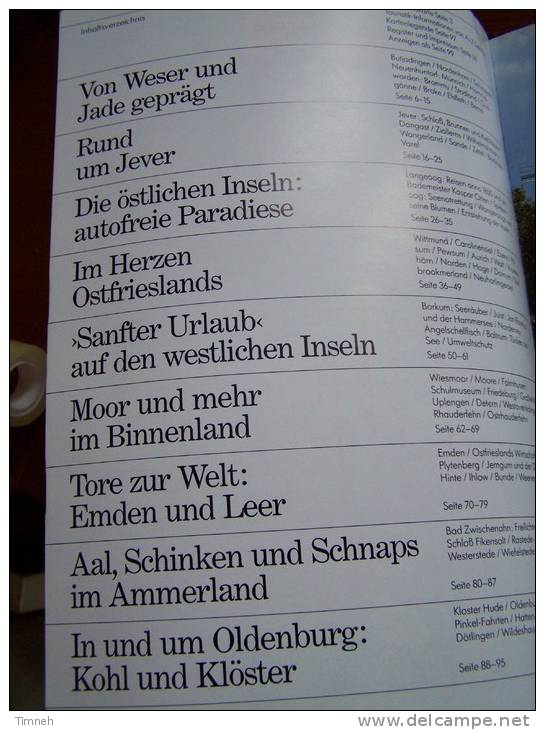 N° 97 HB BILD ATLAS - OSTFRIESLAND OLDENBURGER LAND  - Revue Touristique En Allemand - Viaggi & Divertimenti
