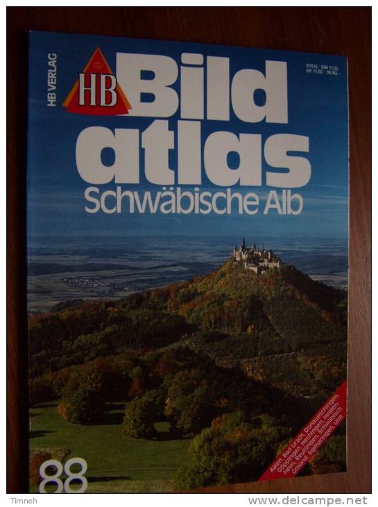 N° 88 HB BILD ATLAS - SCHWÄBISCHE ALB - Revue Touristique En Allemand - Reizen En Ontspanning