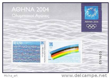 Greece / Grece / Griechenland  2004 Modern Art & Olympic Games In Athens M/S 1 MNH - Sommer 2004: Athen