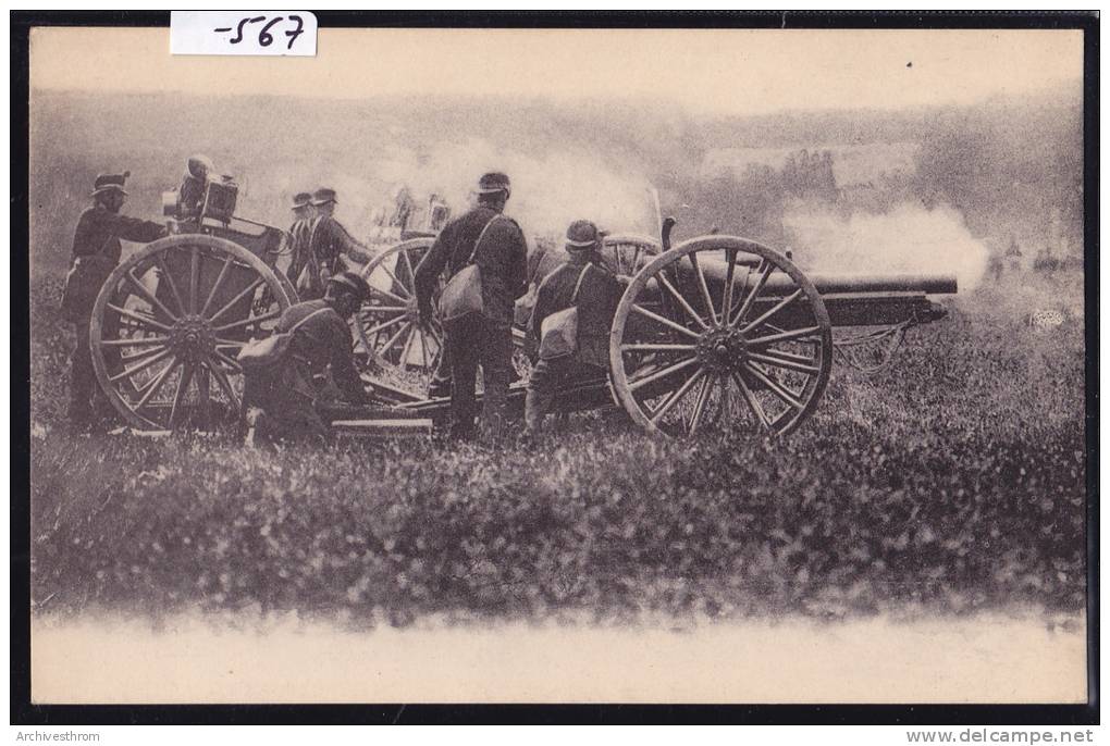 Artillerie Au Tir ; Publicité Peter & Kohler  (-567) - Sonstige & Ohne Zuordnung