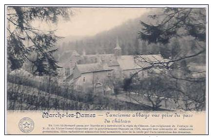 MARCH-LES-DAMES  -  L'ancienne Abbaye, Vue Prise Du Parc Du Château - Namur