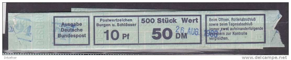 BRD  913 Bd. Type XI, 26. AUG 1980, Banderole - Rollenmarken