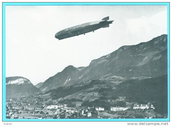 Postcard - Zeppelin     (V 15625) - Balloons