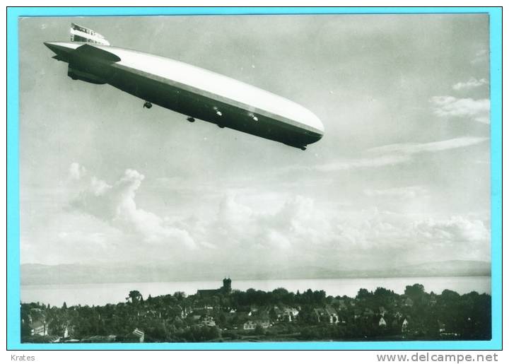 Postcard - Zeppelin     (V 15626) - Globos