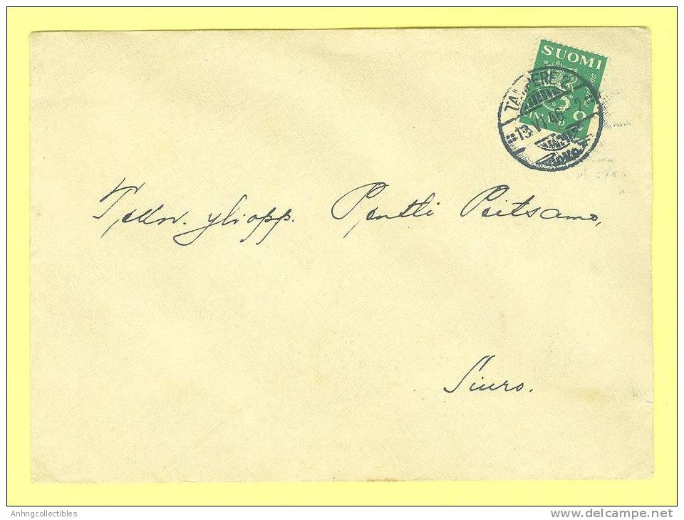 Finland Cover: 1946 Postmark - Cartas & Documentos