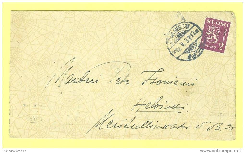 Finland Cover: 1932 Postmark - Covers & Documents