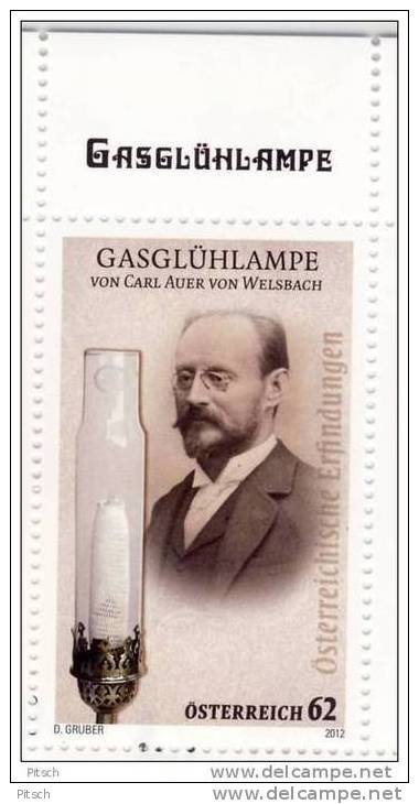 Eisenbahnen - Gasglühlampe, Carl Auer Von Welsbach - Unused Stamps