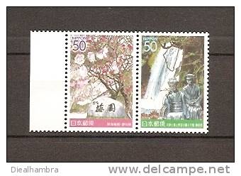 JAPAN NIPPON JAPON IZU, SHIZUOKA 2000 / MNH / 3088 A - 3089 A - Unused Stamps