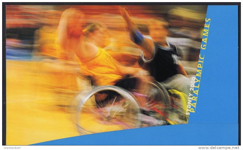 Australia 2000 Paralympic Games Presentation Pack - See 2nd Scan - Presentation Packs