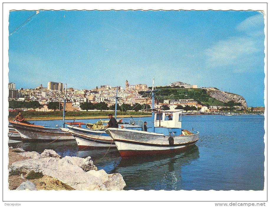 G986 Termini Imerese (Palermo) - Panorama Dal Mare - Barche Boat Bateaux / Viaggiata 1984 - Altri & Non Classificati