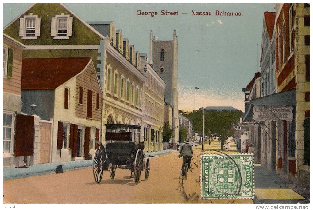 CPA ..NASSAU .. GEORGE STREET .. BE ..SCAN. - Bahamas