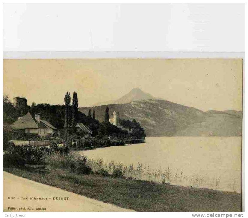 CPA 74 LAC D'ANNECY DUINGT - Duingt