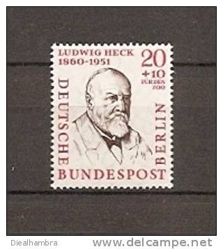 GERMANY DEUTSCHE BUNDESPOST BERLIN BERÜHMTE MÄNNER BERLINS 1957 / MNH / 168 - Unused Stamps