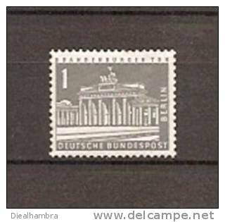 GERMANY DEUTSCHE BUNDESPOST BERLIN BERLINER STADTBILDER 1956 / MNH / 140 - Unused Stamps