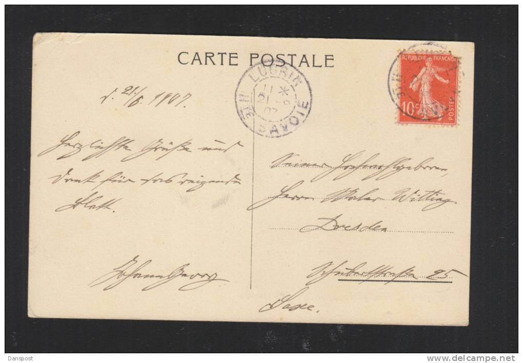 Carte Postale Saint Gingolph Lac Leman Vue Generale 1907 - Saint-Gingolph