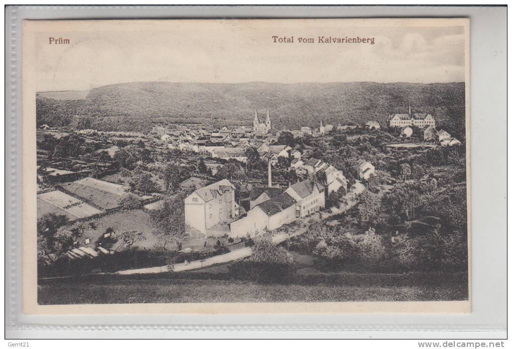 5540 PRÜM, Total Vom Kalvarienberg 1911 - Prüm