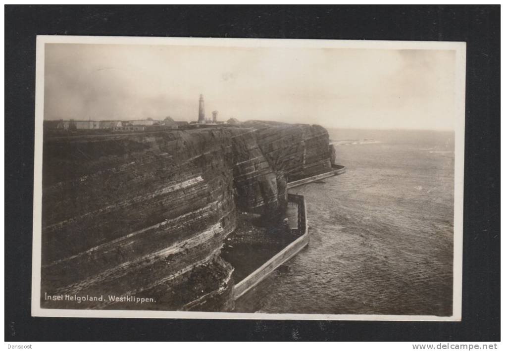 AK Helgoland Westklippen 1930 - Helgoland