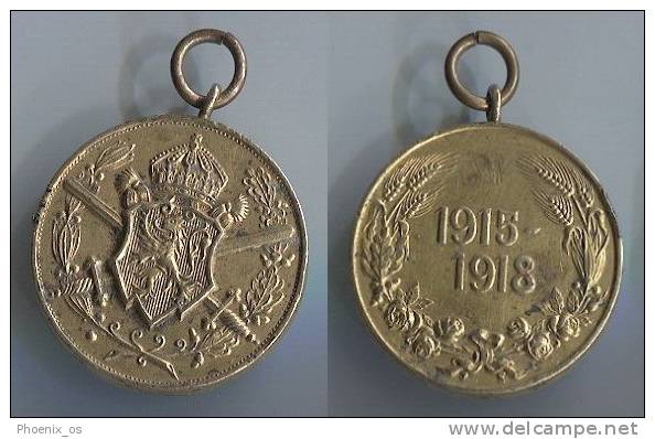 BULGARIA - Medal, 1915 - 1918, Diameter: 30mm - Autres & Non Classés