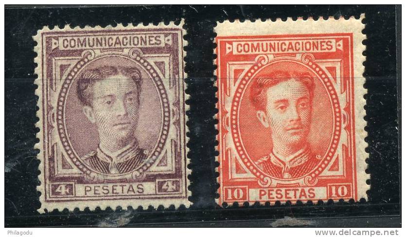 4P Et 10P  Yvert 170*  Et 171 (*) Cote 225 E Neuf Ou Ø - Unused Stamps