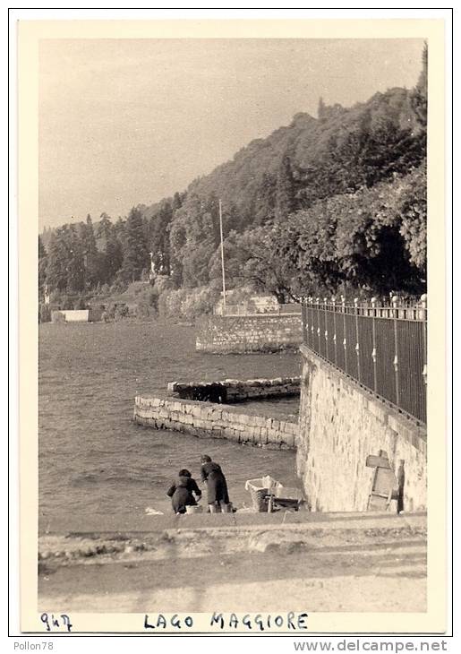 FOTOGRAFIA - LAGO MAGGIORE - LAVANDAIE - Vedi Retro - Verbania