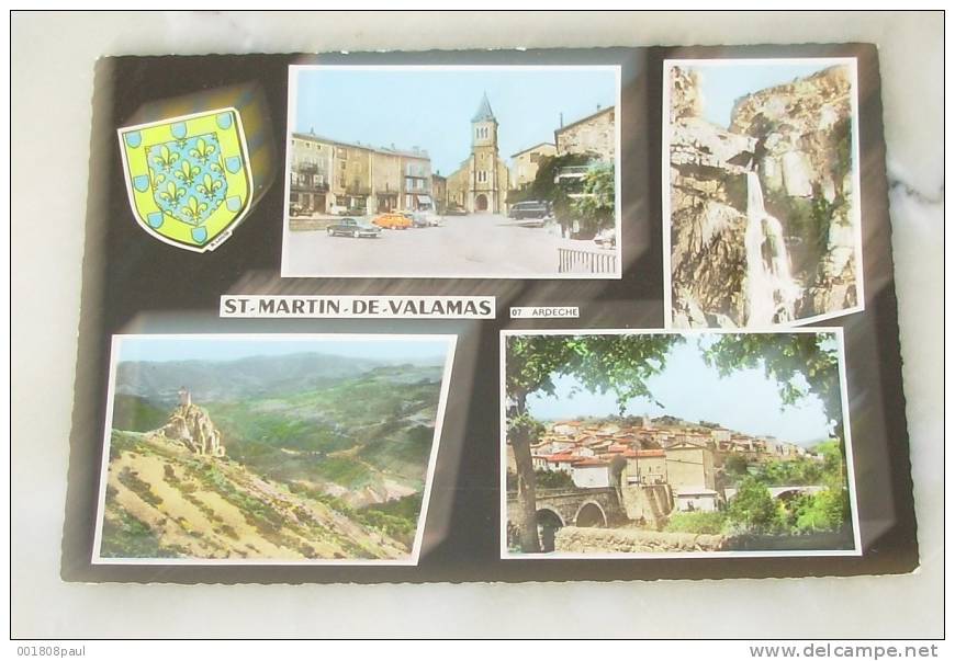 Saint Martin De Valamas  - 07 Ardeche :::::: Carte Multi Vues - Saint Martin De Valamas