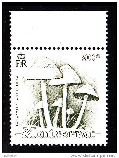 Montserrat MNH Scott #771 90c Panaelous Antillarum - Mushrooms - Montserrat