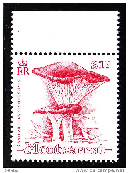 Montserrat MNH Scott #772 $1.15 Cantharellus Cinnabarinus - Mushrooms - Montserrat