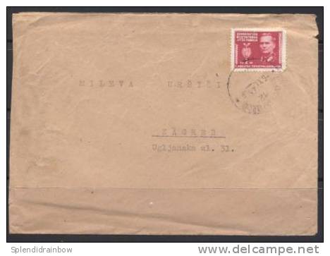 AK  YUGOSLAVIA-SLAVONSKI BROD - 1945. - Used Stamps