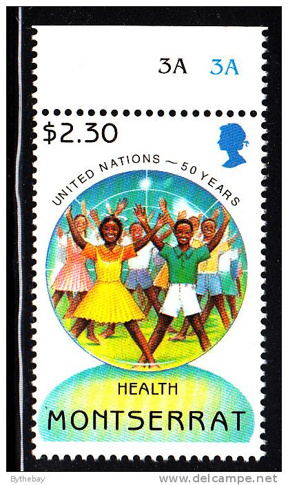 Montserrat MNH Scott #875 $2.30 Children - Health - United Nations 50th Anniversary - Montserrat