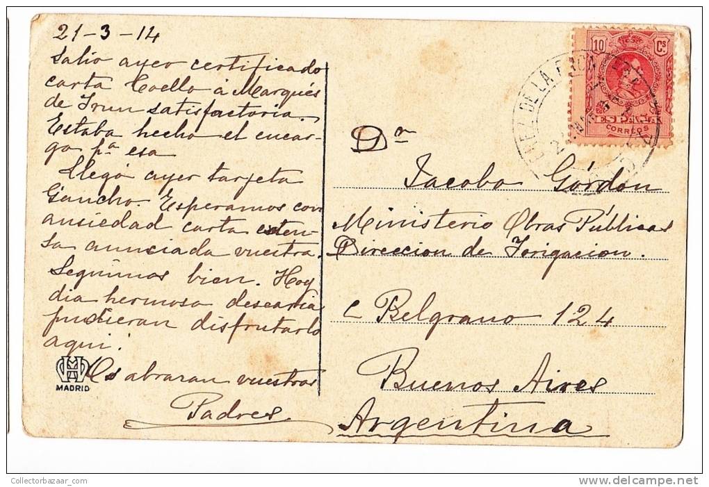 Espa&ntilde;a Tarjeta Postal Jerez Coro De La Parroquia De Santiago - Postcard AK Cpa (W3_647) - Cádiz