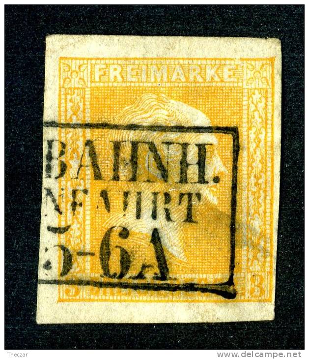 GS-7) Prussia 1858 Mi.#12a Used - Usati