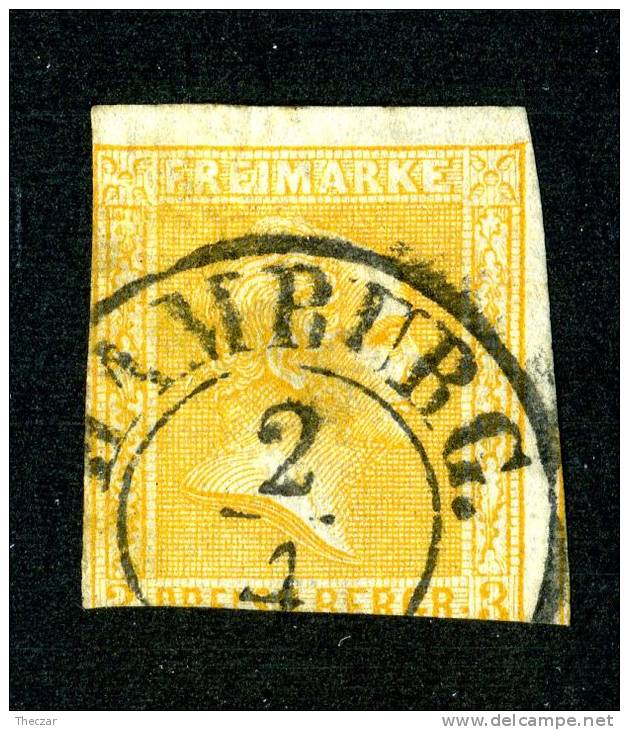 GS-14)  Prussia 1858  Mi.#12b  Used - Usati