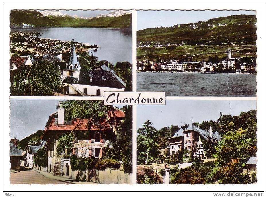 SUISSE/VAUD/CHARDONNE/CPS M Grand Format/Multivues/Ref:3184 - Chardonne