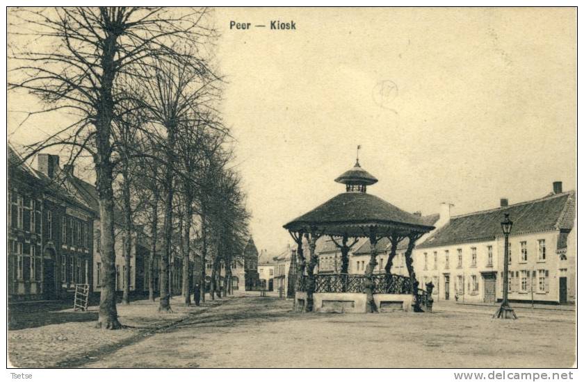 Peer - Kiosk -1908  ( Verso Zien ) - Peer