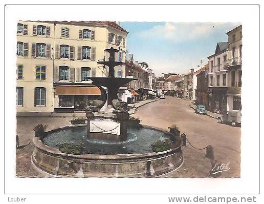 CPSM 88 REMIREMONT La Fontaine Monumentale 1967 - Remiremont