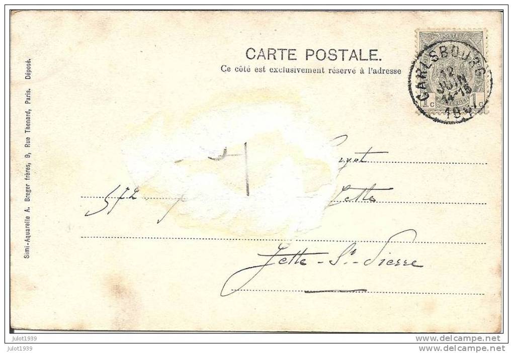 CARLSBOURG ..-- PALISEUL ..-- La GARE . 190? Vers JETTE - SAINT - PIERRE . - Paliseul