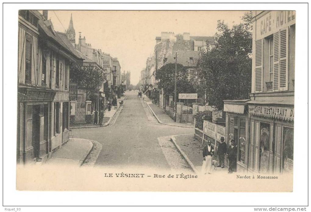 LE VESINET - Rue De L'Eglise - La Verriere