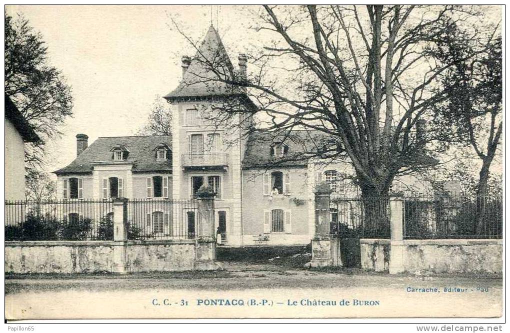 (64)  PONTACQ  (B.P.)    -  Le Château De  Buron - Pontacq