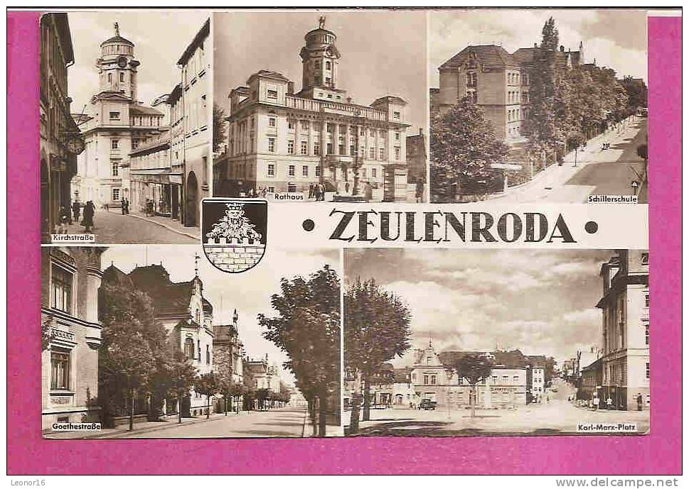ZEULENRODA   -   * 5 GRUSS ANSICHTEN 1969 *  -   Verlag : Bild U Heimat  N° 10/1949 - Zeulenroda