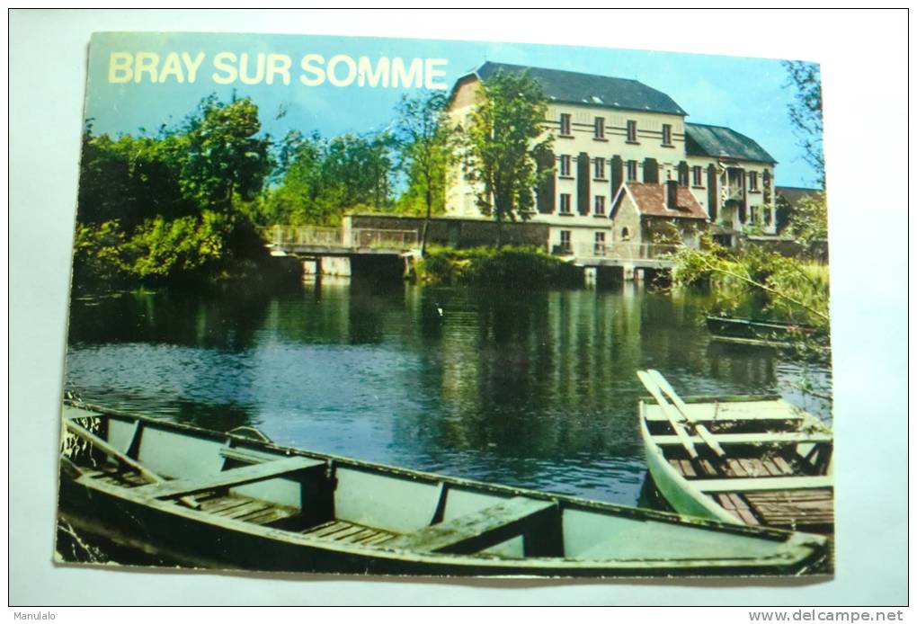 D 80 - Bray Sur Somme - Vue Du Moulin - Bray Sur Somme