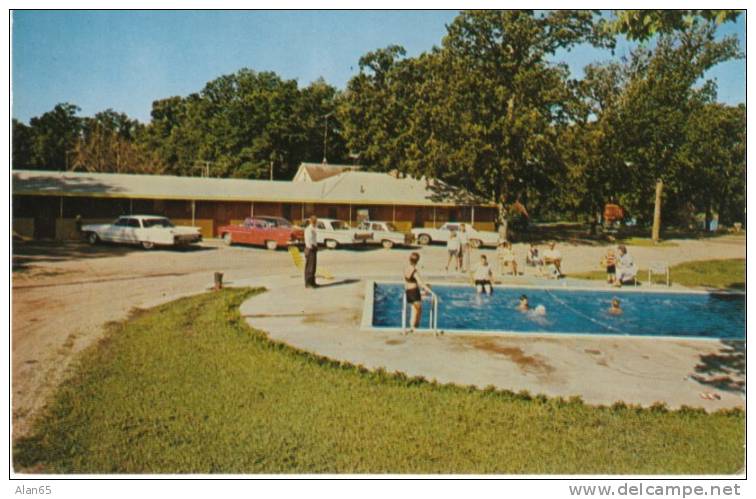 Spirit Lake IA Iowa, Gayline Motel Lodging, Auto, C1950s Vintage Postcard - Other & Unclassified
